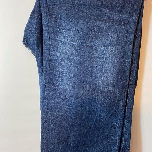 44 X 30 Mens Denim Blue Jeans Slightly Distressed NWT Never Worn - Picture 14 of 16